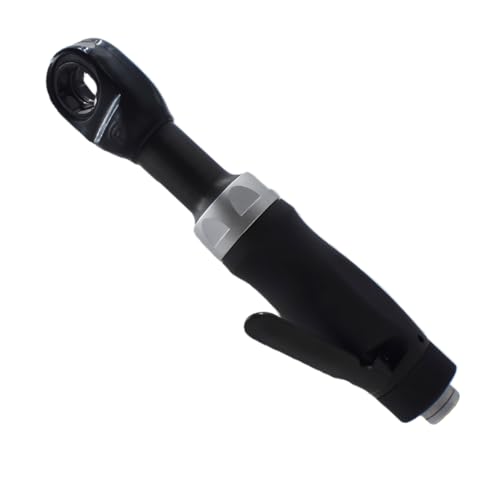 WILIN Pneumatic Ratchet Wrench Thru-Hole For Tight Spaces Autobody Repair | Remove Install Bolts Fasteners ,Ratchet Socket Set (8mm/10mm/12mm/13mm/14mm) ,with 3/8" 1/4" Square Adapter - style: wrench with 3/8" 1/4" square adapter