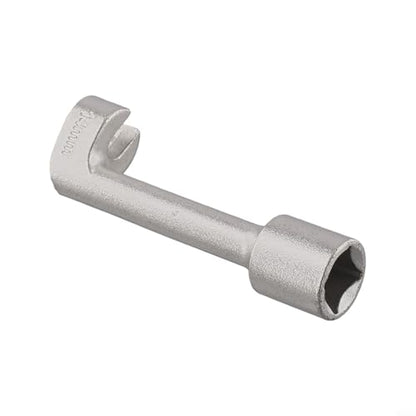 Diesel Fuel Line Socket Set 1/2 Drive Flare Nut Wrench for Automotive Tube Pipe Repair, Open End Ring Sizes 12 14 16 17 18 19mm, Metal Hand Tool(14mm) - color: 14mm