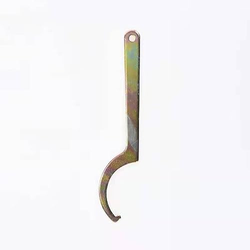 2 Pack Coilover Wrench Spanner Set C-Shape Hook Wrenches Tool for 42mm-62mm Nut Motorcycle Dirt Bike Coil Over Suspension System Shock Absorber Adjustment