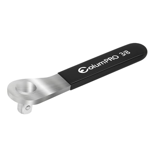 Low Profile Socket Lever, 3/8” Drive Breaker Bar, Extra Low Profile Stubby Wrenches Set, Non-Ratcheting, Great for Boats, RV, Off Road Vehicle - style: 3/8"