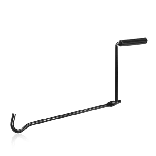 Sun Walker Car Scissor Lift Jack Crank Handle, Metal Tire Wheel Lug Wrench Labor-Saving Auto Repair Handle, Professional Scissor Jack Crank Tire Lifting Tool for Car Truck Van Trailer (Short) - color: Short
