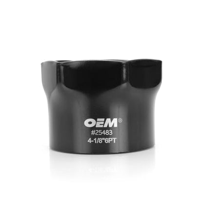OEMTOOLS 25483 4-1/8 Inch Truck Axle Wheel Bearing Socket, For Axle Nut Socket Set, 4 Inch Axle Nut Socket, For Truck Wheel Bearing Socket Set - size: 4-1/8", style: 6-Point