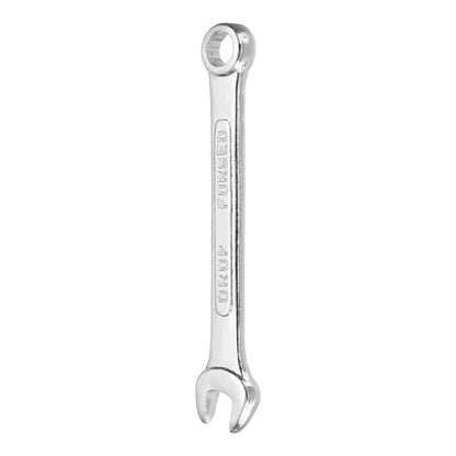 HARFINGTON Combination Wrench 7mm Metric 12-Point Box and Open End Zinc Plated Steel Double Ended Spanner Tool for Automotive Pipe Furniture Machinery DIY Repair, Silver White - size: 7mm