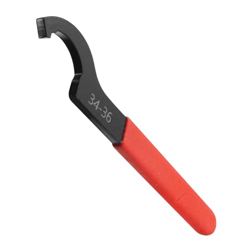 PRO BAT Universal Motorcycle Shock Absorber Spanner Wrench Hook Pin Spanner Wrench Shocker Shokie Adjusting Tools C Spanner for Pit Quad Dirt Bike ATV 34-36 - size: 34-36