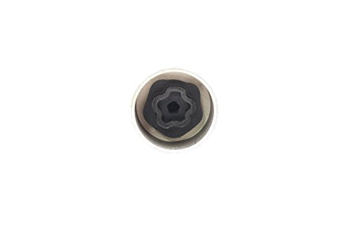 TEMO #47 Wheel Lock Lugnut Anti-Theft Lug Nut Screw Removal Socket Key S3055 for BMW Vehicles - size: #47