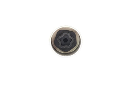 TEMO #47 Wheel Lock Lugnut Anti-Theft Lug Nut Screw Removal Socket Key S3055 for BMW Vehicles - size: #47