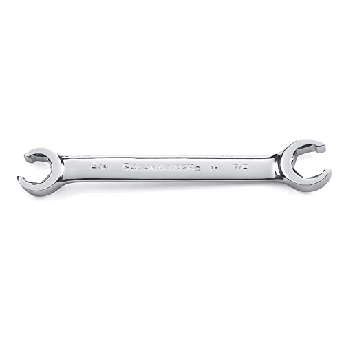 GEARWRENCH 6 Pc. Flare Nut Wrench Set, SAE - 81907 - size: 6-piece kit, style: SAE