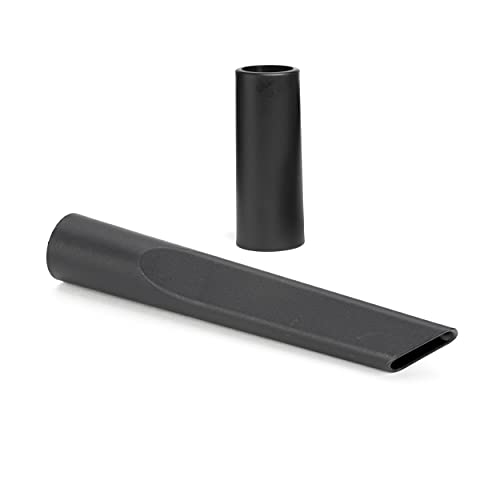 Shop-Vac 9199600 1.5 Inch Crevice Tool, Includes 1.25 Inch Adapter, Durable Polypropylene, Tight Spaces, (1-Pack) - size: 9199600