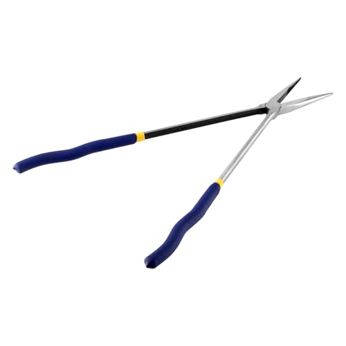 2 PCS Reach Pliers, 16 Inch Extra Long Needle Nose Pliers, High Carbon Steel Needle Nose Pliers for Narrow Spaces, Automotive Repair