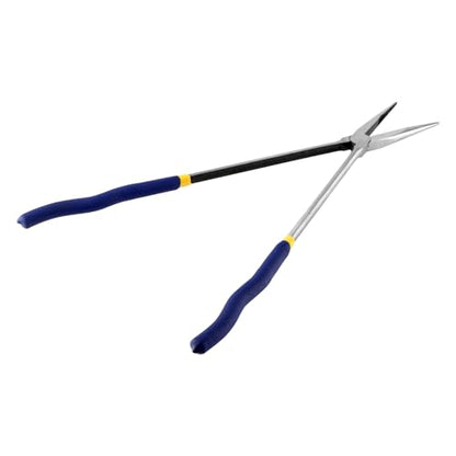 2 PCS Reach Pliers, 16 Inch Extra Long Needle Nose Pliers, High Carbon Steel Needle Nose Pliers for Narrow Spaces, Automotive Repair