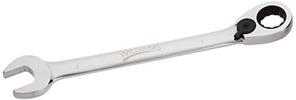 Williams JHW1232RC Reversible Ratcheting 12 Point SAE Combination Wrench, with High Polish Chrome Finish - 1-Inch - size: 1-Inch Single