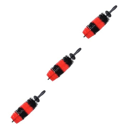 3pcs Car Wheel Cleaning Brush Wheel Brush for Thorough Rim and Tire Cleaning Ergonomic Grip for Comfortable Use for Car Detailing