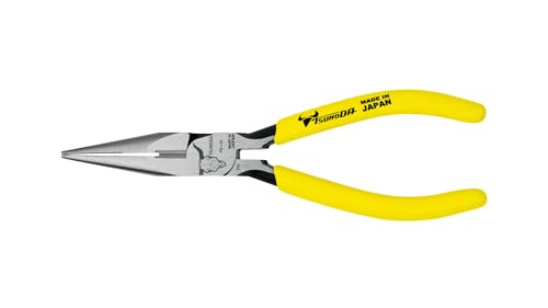 Tsunoda PR-150, High-leverage needle nose pliers, 6 inch (150mm)