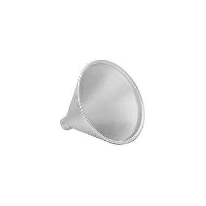 HIC Kitchen Wide-Mouth Aluminum Funnel for Liquids and Dry Goods, 12-Ounce - style: Funnel, 12 Oz.