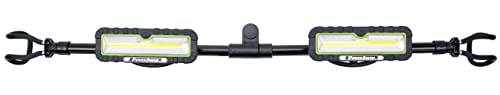 POWERSMITH 2400 Lumen Underhood Work Light with 2 Detachable Magnetic Lights 75 inch Bracket, USB-C Dual Charging Cable (PWLRD024UH)