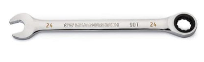 GEARWRENCH 24mm 4 Degree Swing Arch 12 Point Ratcheting Combination Wrench - 86924 - size: 24mm