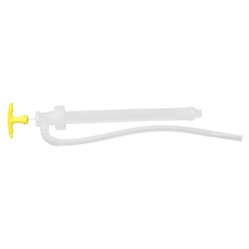 Manual Oil Transfer Pump Hand Siphon Hose Kit Acid and Alkali Resistant Plastic Fluid Extractor for Automotive and Fish Tank Use