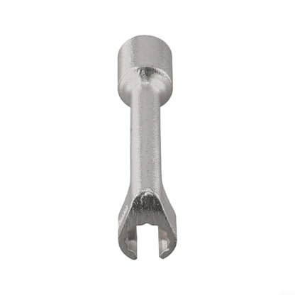Diesel Fuel Line Socket Set 1/2 Drive Flare Nut Wrench for Automotive Tube Pipe Repair, Open End Ring Sizes 12 14 16 17 18 19mm, Metal Hand Tool(14mm) - color: 14mm