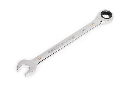 GEARWRENCH 17mm 4 Degree Swing Arch 12 Point Ratcheting Combination Wrench - 86917 - size: 17mm