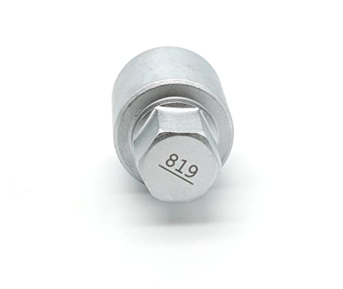 TMAX #819 Anti-Theft Wheel Lug Nut Removal Socket Key 3436 for Audi - size: Key #819