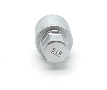 TMAX #819 Anti-Theft Wheel Lug Nut Removal Socket Key 3436 for Audi - size: Key #819