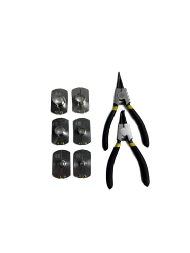 Air Hose Removal Tool Set for Volvo and Euro Trucks 6-16mm Stainless Steel 88800414 JD006-1 JD006-2 JD006-3 (One-piece Air Tube Removal Tool+ pliers) - size: One-piece Air Tube Removal Tool+ pliers
