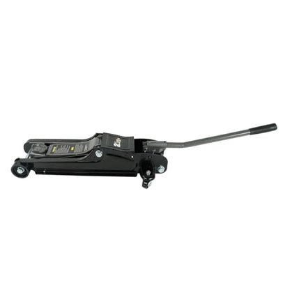 2.5 Ton (5,000 LB) Heavy Duty Floor Jack, Aluminum and Steel Low Profile Hydraulic Car Jack with The Piston Quick Lift Pump，3.5"-13.95" Lifting Range，Black