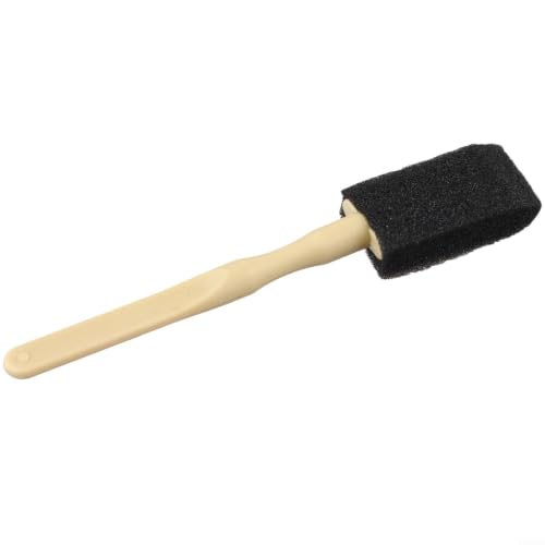 Car Air Vent Cleaning Brush Set Soft Sponge Detailing Tool for AC Grille Dashboard Dust Removal Auto Interior Cleaner Kit 14cm(1Pc) - size: 1Pc