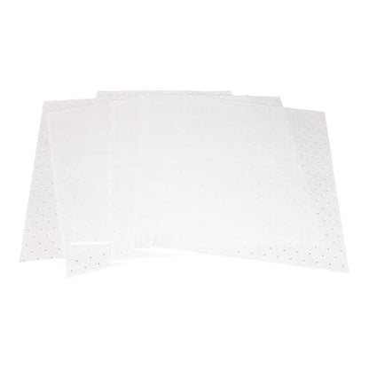 PONO 200 Pcs Oil Absorbent Pads, 15x20 in White Heavy Weight Oil-Only Absorbent Pad,Used for Oil Spill Cleaning in Garage Workshop, Reusable, Washable, Durable - size: 200Pcs, 15"X20"