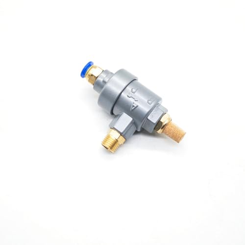 1pc Tyre Tire Changer Machine Part Bead Breaker Quick Release Relief Dump Valve with Connector（Metal Model）