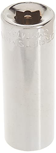 CRAFTSMAN Deep Socket, SAE, 1/2-Inch Drive, 7/8-Inch, 12-Point (CMMT47528) - size: 7/8"