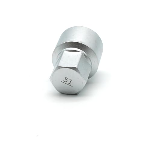 TEMO #51 Anti-Theft Wheel Lug Nut Removal Socket Key 3437 for Porsche - size: #51