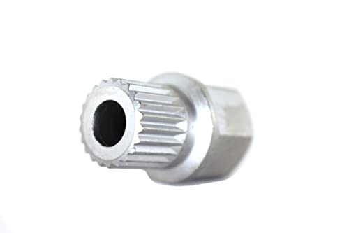 TEMO 38/22Pt Wheel Lock Nut Screw Removal Key Anti-Theft Lugnut Socket S3054 for BMW Vehicles - size: 38/22PT