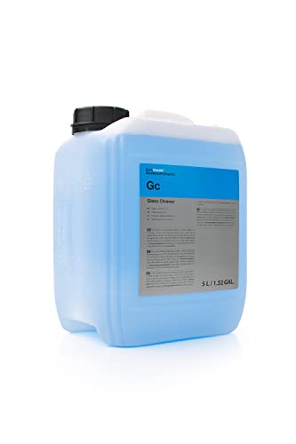 KOCHCHEMIE - Glass Cleaner - Effortlessly Removes Stubborn Dirt, Oil, Grease, Insects, and Residues; Ready-To-Use Streak-Free Formula; Gloss and Smoothness Additive; Fresh Fragrance (5 Liters) - size: 169 Fl Oz (Pack of 1)