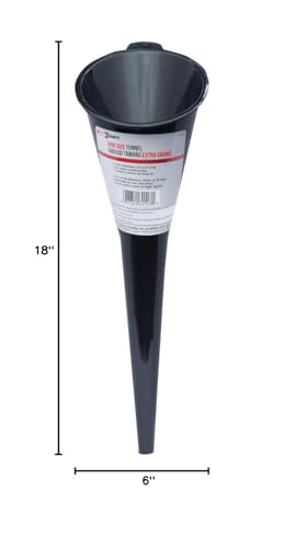 Custom Accessories 31117 King Size Funnel , Black - color: Black, size: No Size