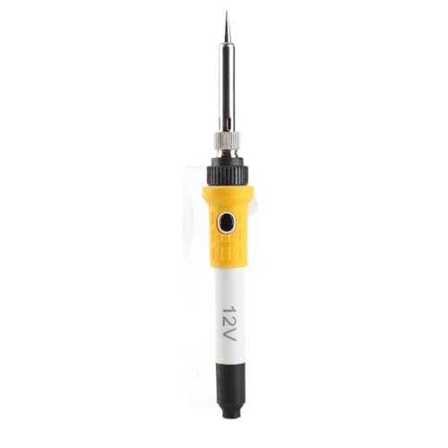 12V 60W Portable Soldering Iron - Portable Car Powered Soldering Iron for Auto Wiring Repair, Ceramic Heating Core with Heat Insulated Handle