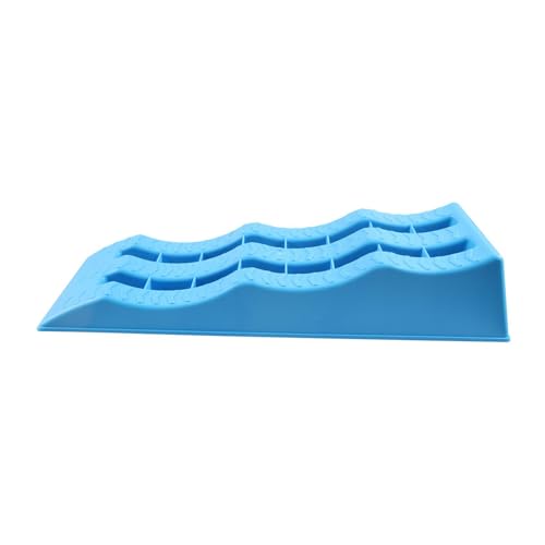 2Pcs Automotive Leveling Ramps Car Wheel Chocks Leveler for SUV Trailer