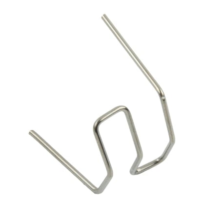 100PCS 0.6mm 0.8mm Hot Stapler Staples for Car Bumper Plastic Welder Repair Kit, for Stainless Steel for Pre-Cut Welding Nails, Silver for A/B//D/E/for F//H/I