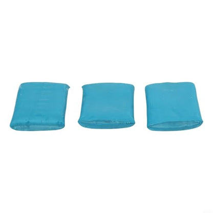 3PCS Blue Clay Cleaning Bar for Car Detailing, Fine Grade Auto Paint Decontamination Mud Remover for Rust Oil Stains on Body Glass