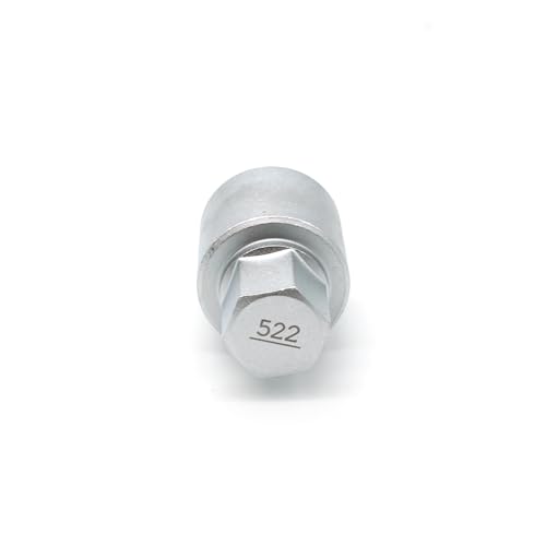 TMAX 522 Wheel Lock Nut Screw Removal Key Anti-Theft Lugnut Socket S3056 for Vw Audi Vag Volkswagen Vehicles - size: 522