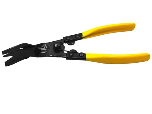 CYBERNOVA Car Auto Door Light & Panel Clip Removal Pliers Tool– Automotive Trim & Rivet Puller Tool for Door Panels, Clips, Fasteners