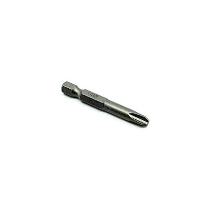 Benchmark Abrasives 1/4 Inch Hex Anti Slip Phillips Insert Screw Head Screwdriver Bits, Rotary Drill Bits for Repairing Electronics, Automotive Parts, Furniture (50 Pack) - (PH3 x 2") - size: PH3 x 2"