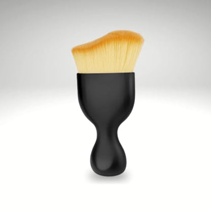 URBAN CAR BE:Trend Interior Cleaning Brush Set of 4, Soft Bristle Auto Detailing Brushes, Non Scratch Dashboard Vent Dust Brush Kit for Multi Car Use & Home Cleaning