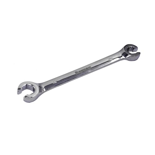 Flare Nut Wrench 10mm x 12mm Metric Double Open End for Removing Replacing Nuts, 1 Piece - size: 10mm x 12mm
