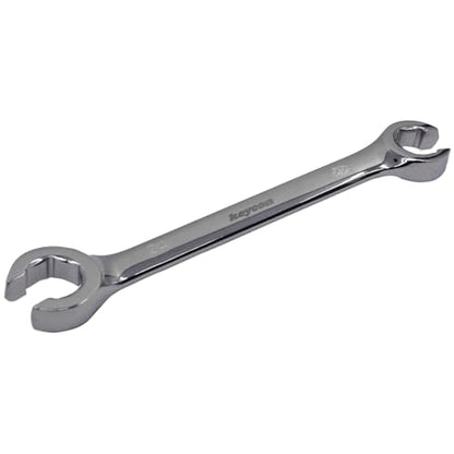 Flare Nut Wrench 22mm x 24mm Metric Double Open End for Removing Replacing Nuts, 1 Piece - size: 22mm x 24mm