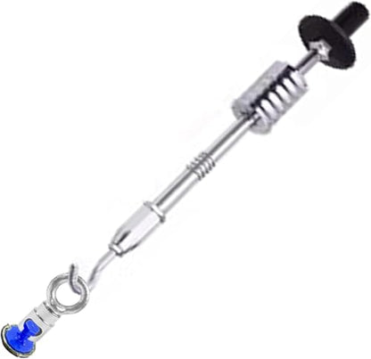 Slide Hammer Dent Puller, Dent Repair Puller Head Kit M10 PDR | Heavy-Duty Steel, For Car & Motorcycle Dents, Straight-Groove Dents Removal, No Plastic Bumpers Or Large Dents, PDR Tools - size: M10