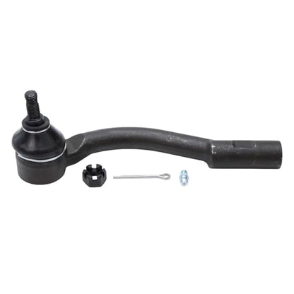Detroit Axle - Front 4pc Steering Knuckles Kit for 06-11 Hyundai Accent, 2 Steering Knuckles & Wheel Bearing Hubs 2 Outer Tie Rods 2006 2007 2008 2009 2010 2011 Replacement - size: 4SU48700/Kit