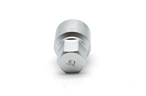 TEMO #63 Anti-Theft Wheel Lug Nut Removal Socket Key 3437 for Porsche - size: #63