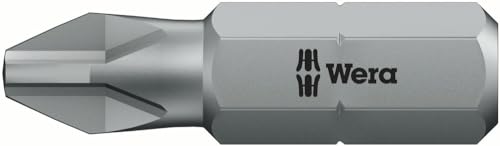 Wera 05004017001 8100 SA 7 Zyklop Metric Metal Ratchet Set with Push-Through Square, 28 Piece, 1/4" Drive