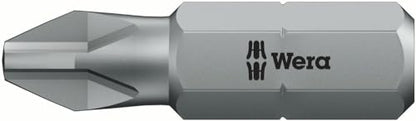 Wera 05004017001 8100 SA 7 Zyklop Metric Metal Ratchet Set with Push-Through Square, 28 Piece, 1/4" Drive